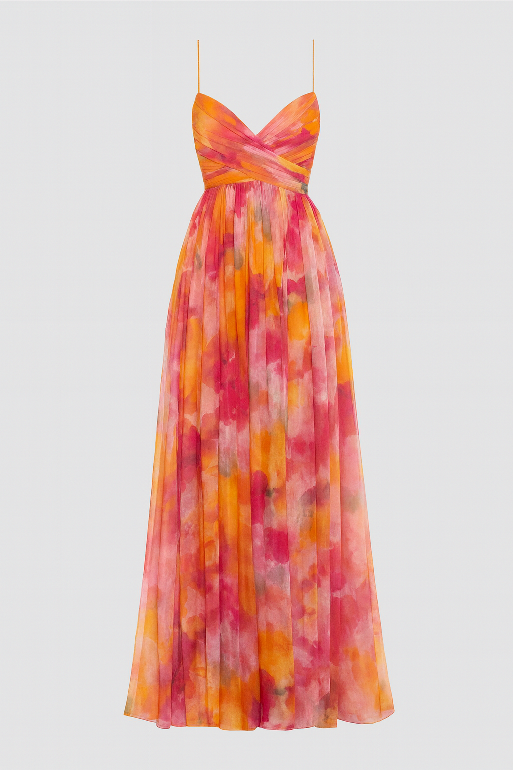 MASN | Elegant Floral Chiffon Maxi