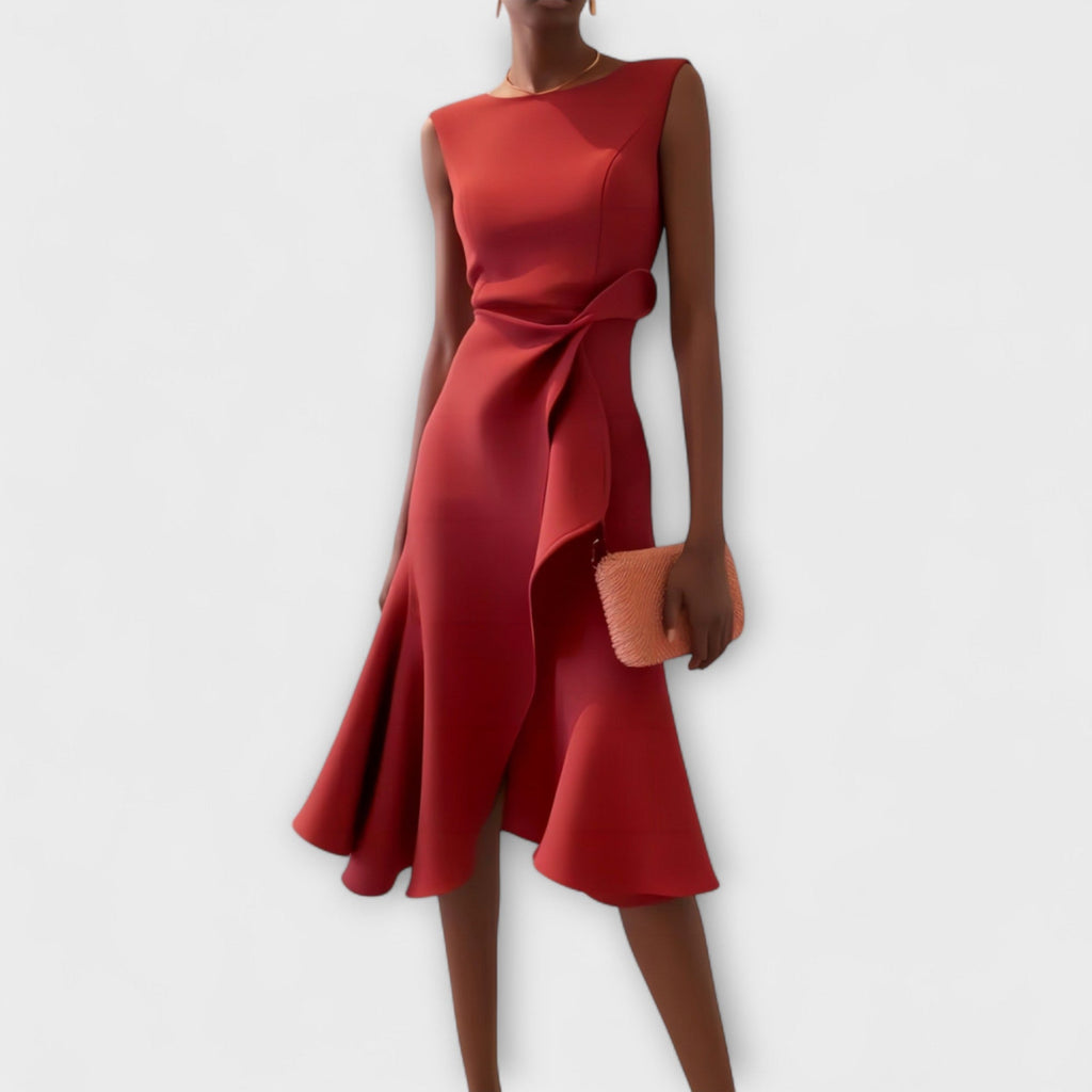 Juliette – Draped Asym Midi
