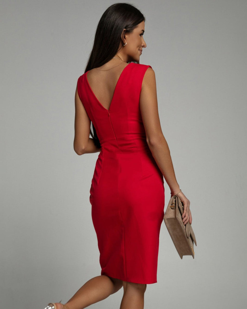 MASN | Midi Wrap Dress