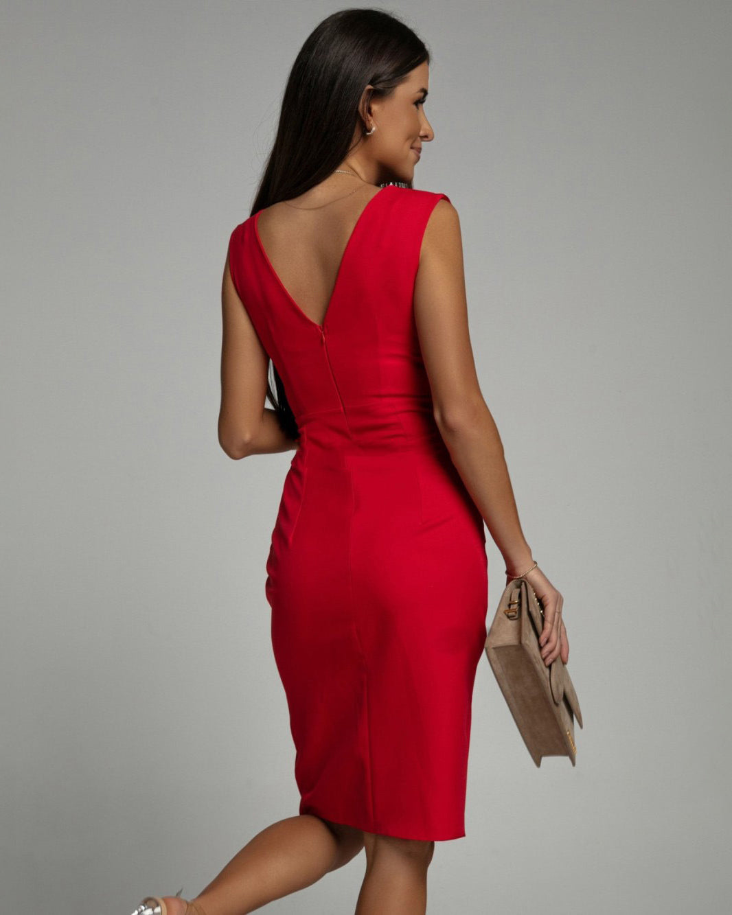 MASN | Midi Wrap Dress
