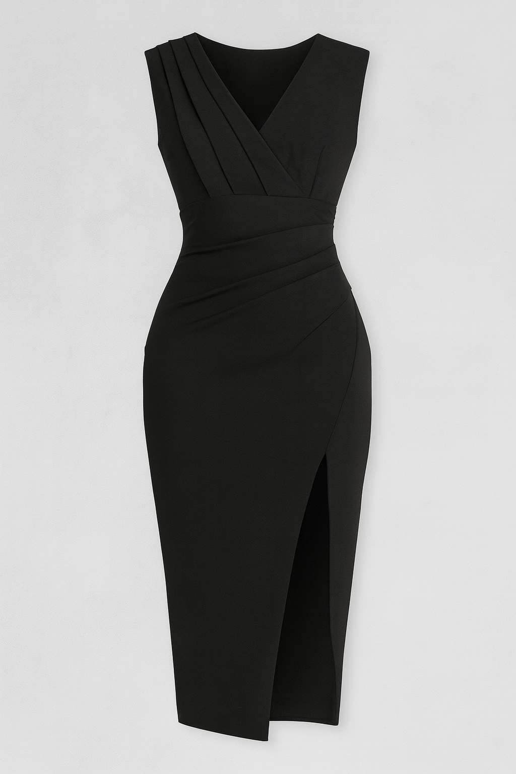 MASN | Midi Wrap Dress