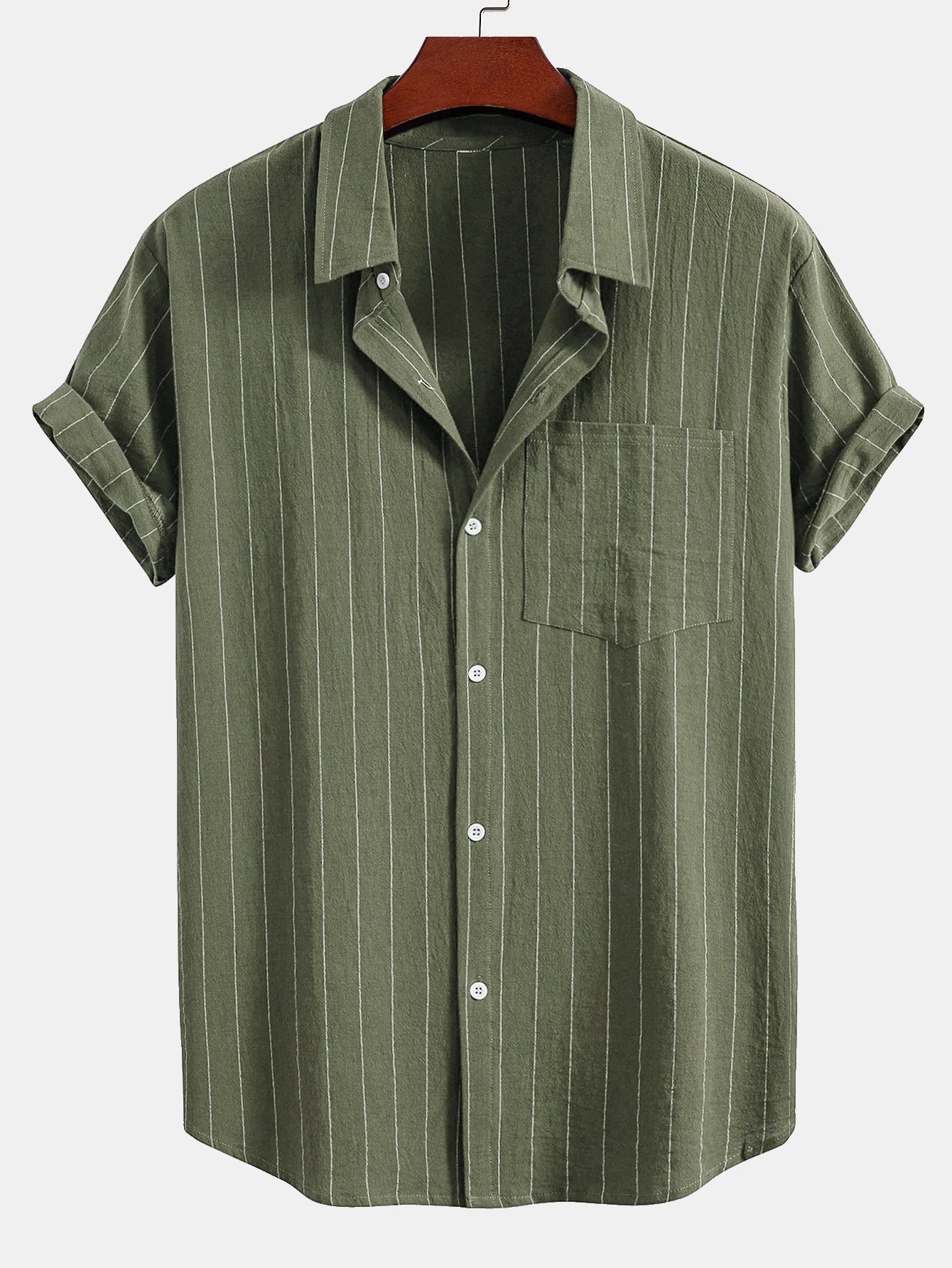 MASN | Porto Striped Linen Set