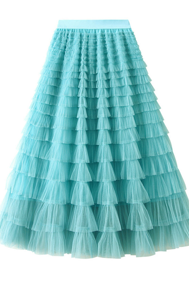 MASN | Tulle Maxi Skirt