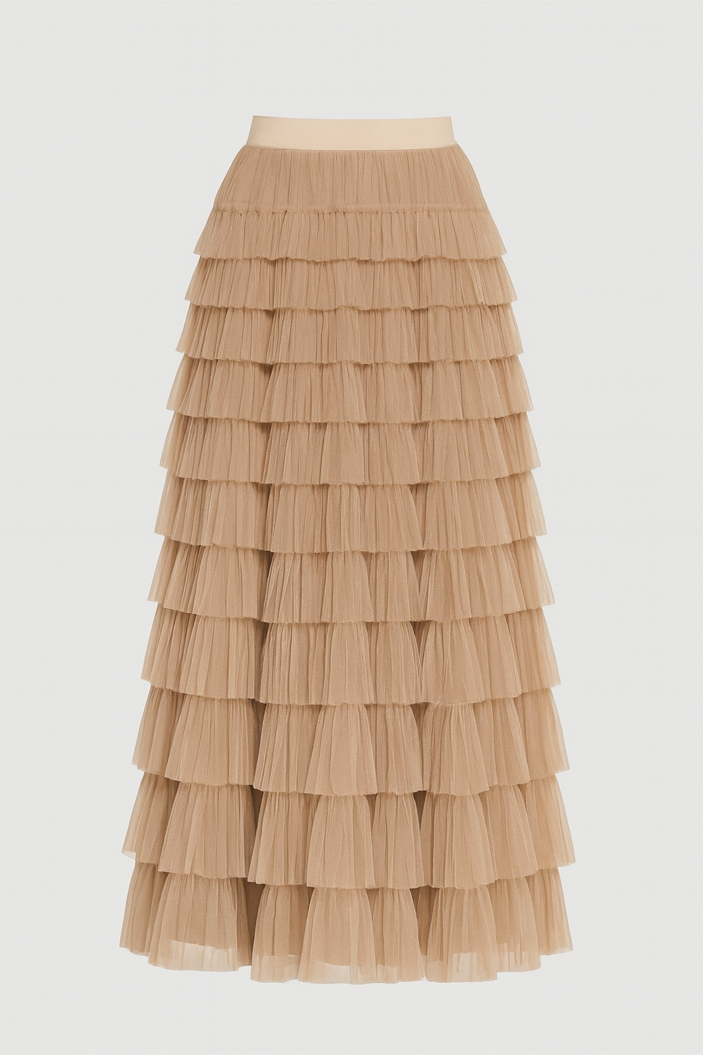 MASN | Tulle Maxi Skirt