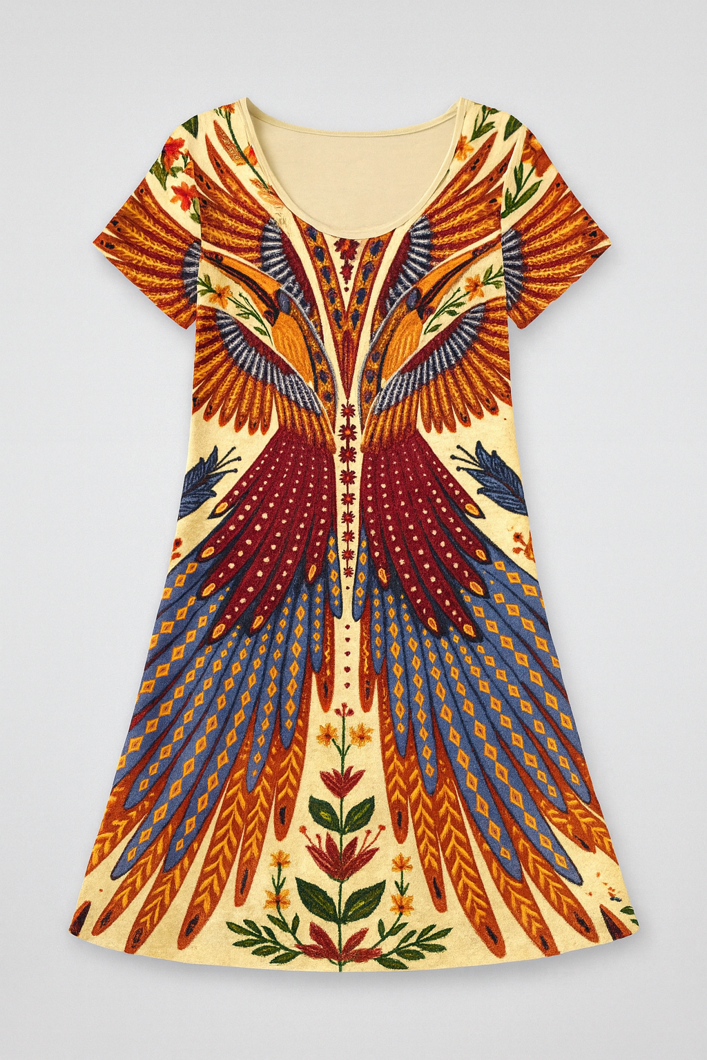 MASN | Boho Comfort Dress