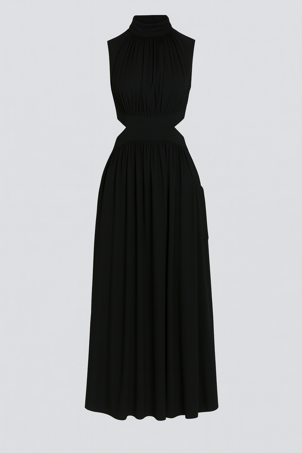 MASN | Long Sleeveless Dress