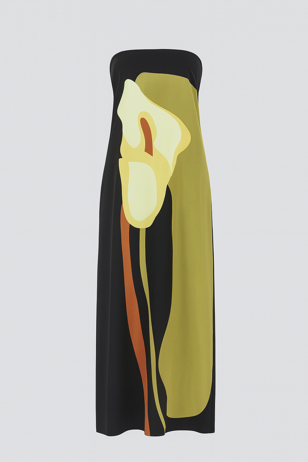 MASN | Long Printed Dress