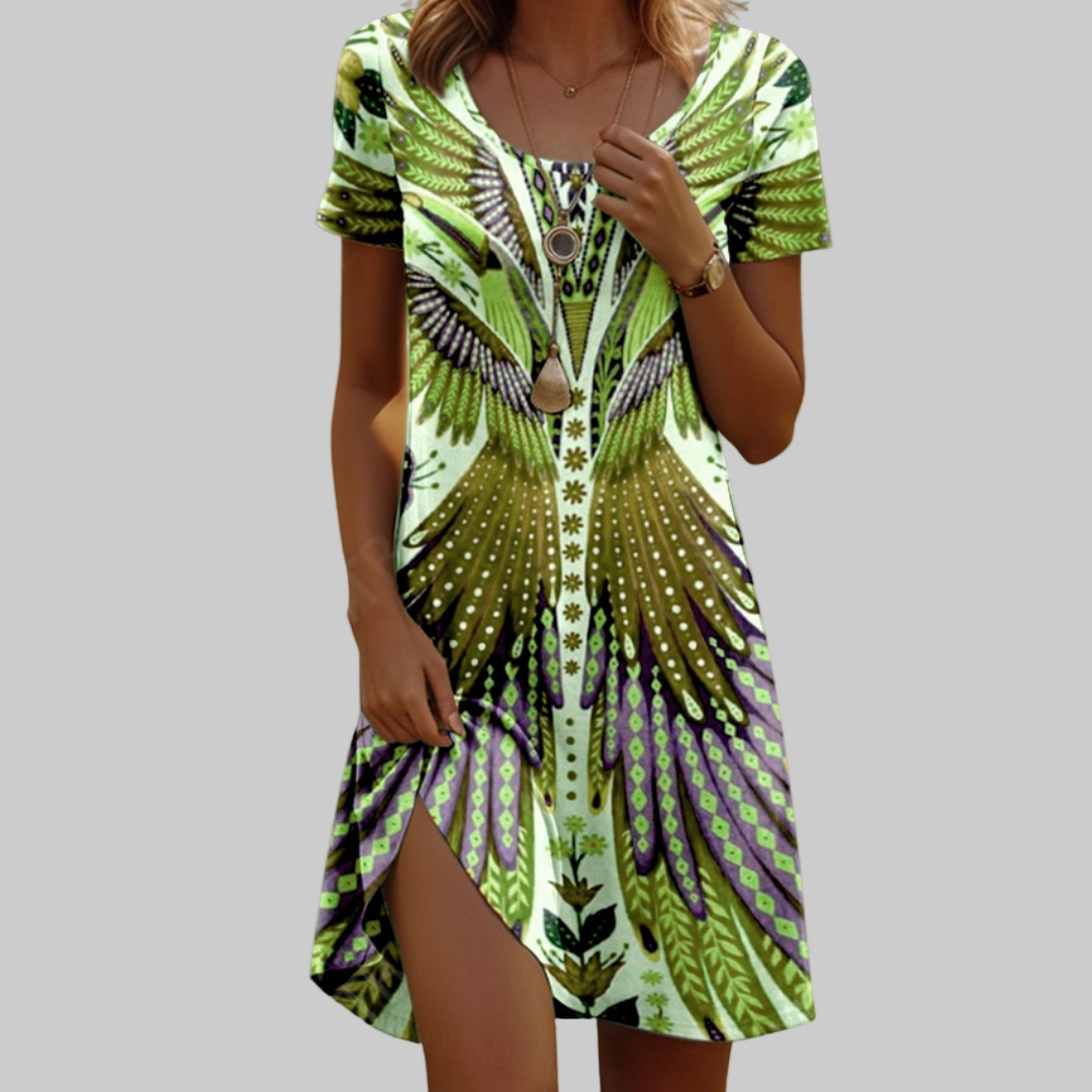 MASN | Boho Comfort Dress