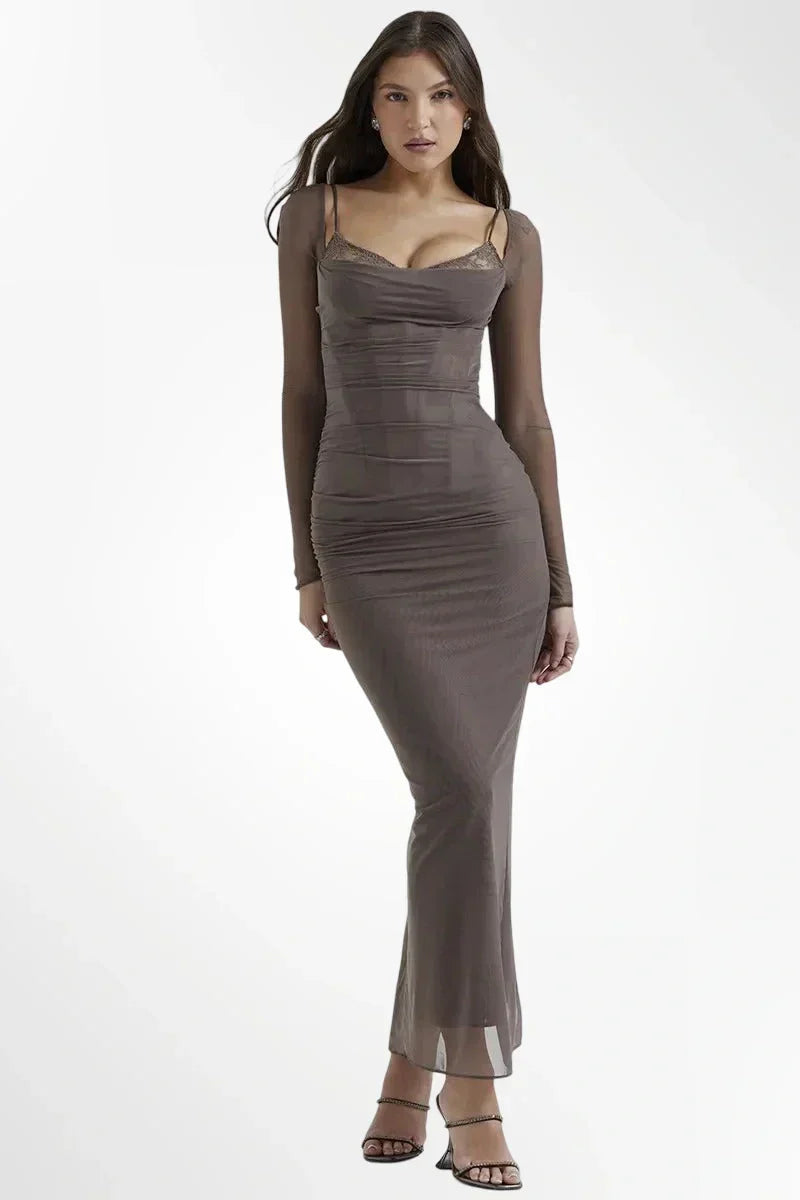 MASN | Long Glamour Dress