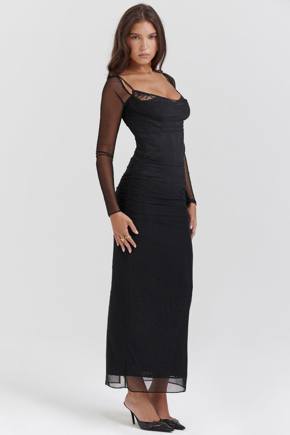 MASN | Long Glamour Dress
