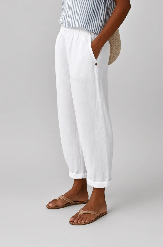 MASN | Timeless Linen-Cotton Trousers