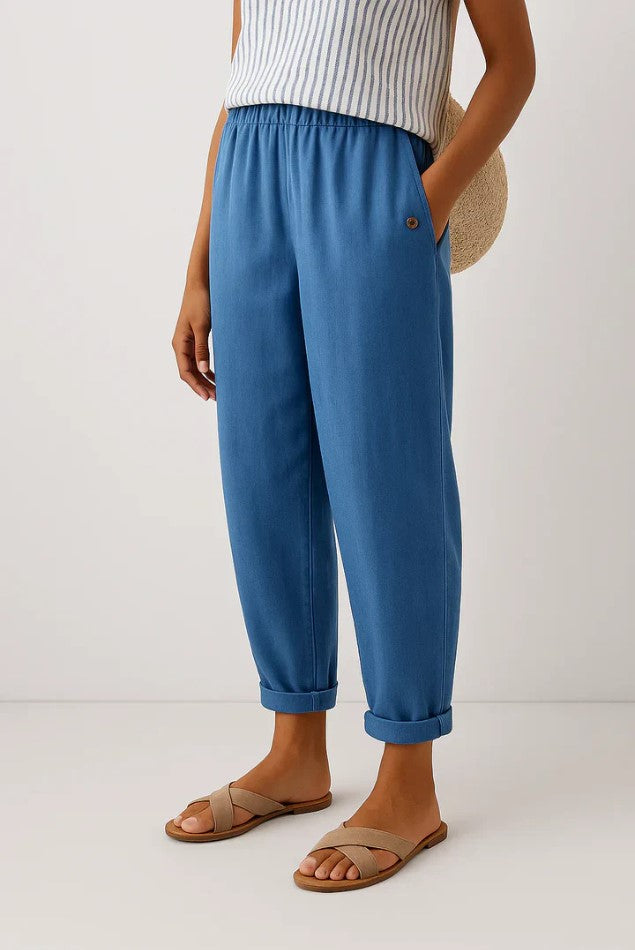 MASN | Timeless Linen-Cotton Trousers