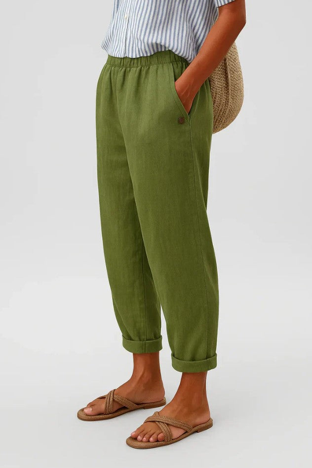 MASN | Timeless Linen-Cotton Trousers