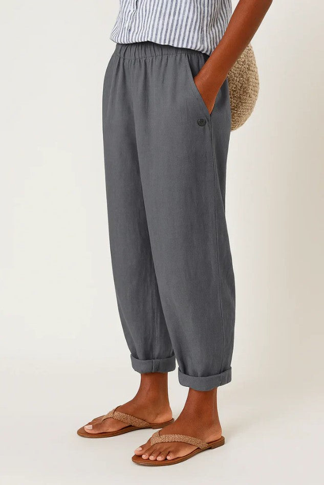 MASN | Timeless Linen-Cotton Trousers