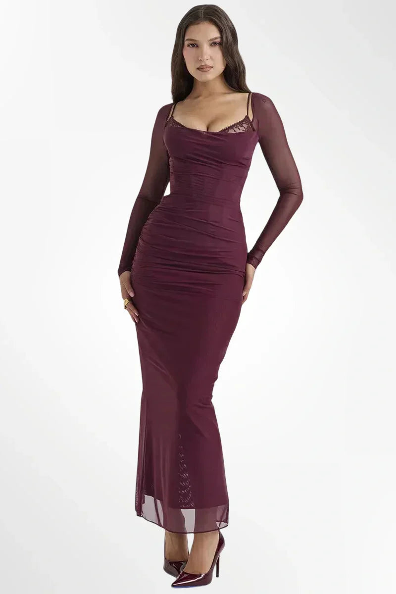 MASN | Long Glamour Dress