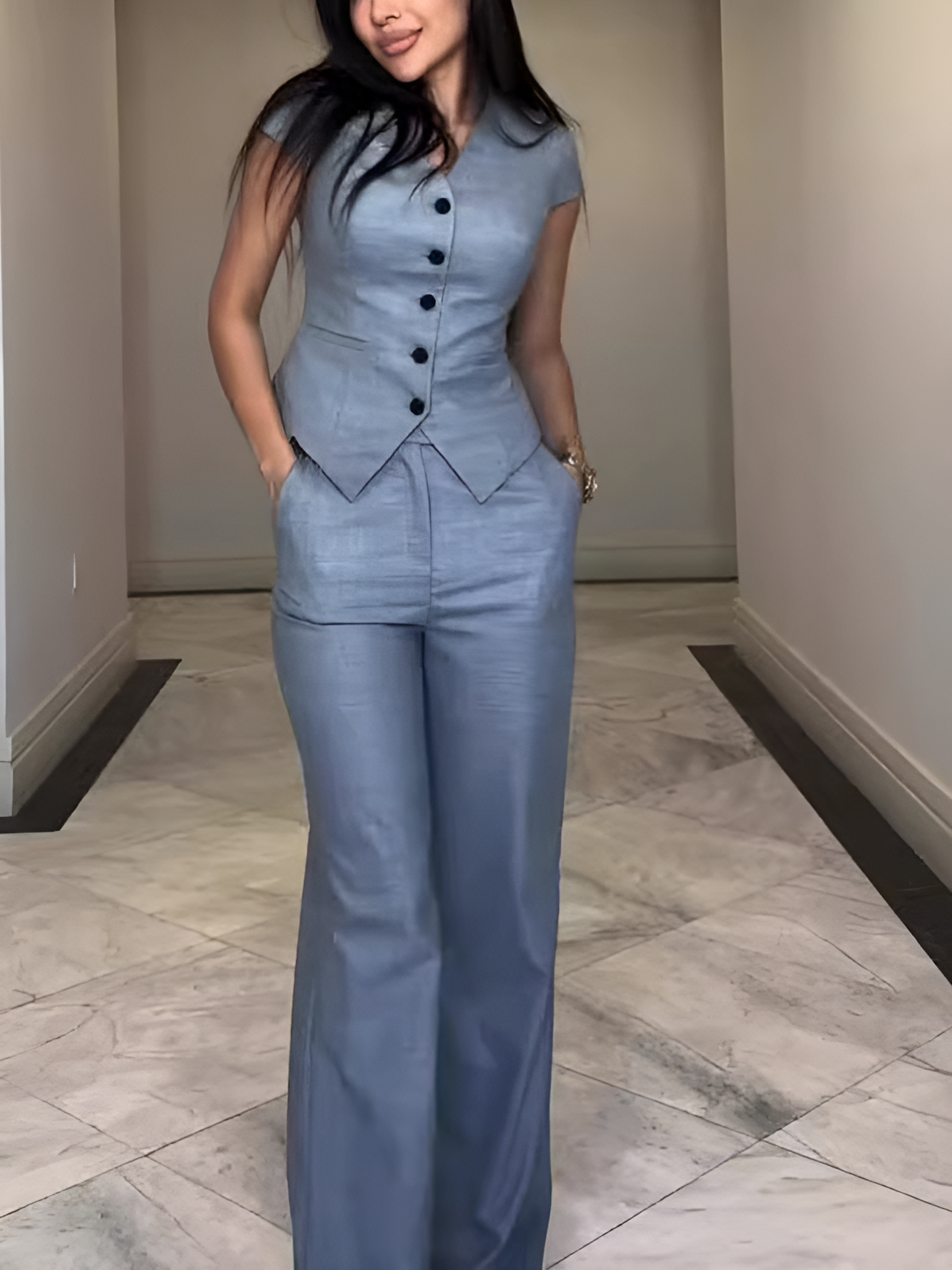MASN | Elegant Blazer & Trouser Set