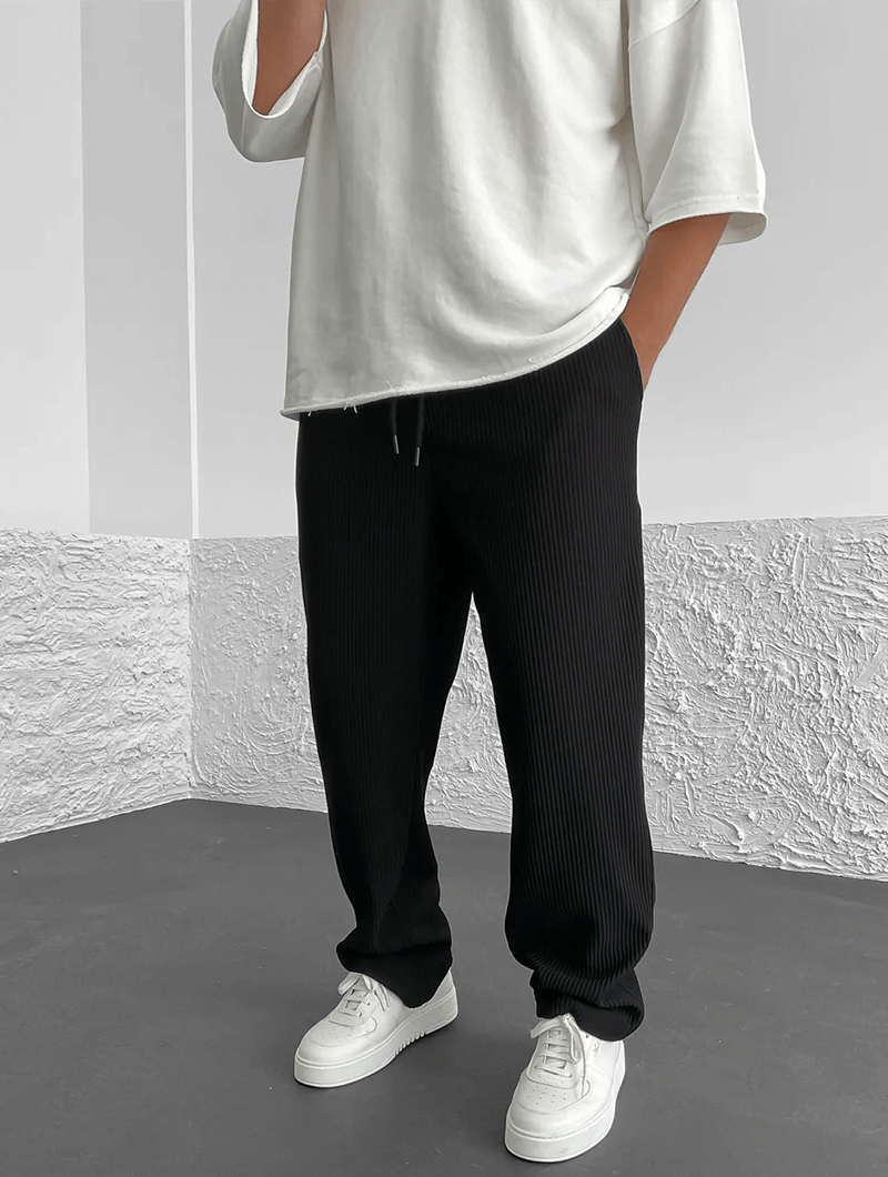 MASN | Ribbed Trousers