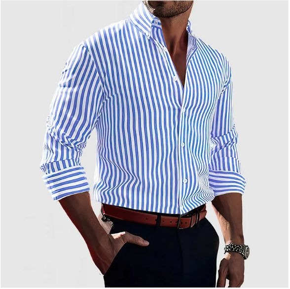 MASN | Elegant Stripped Shirt