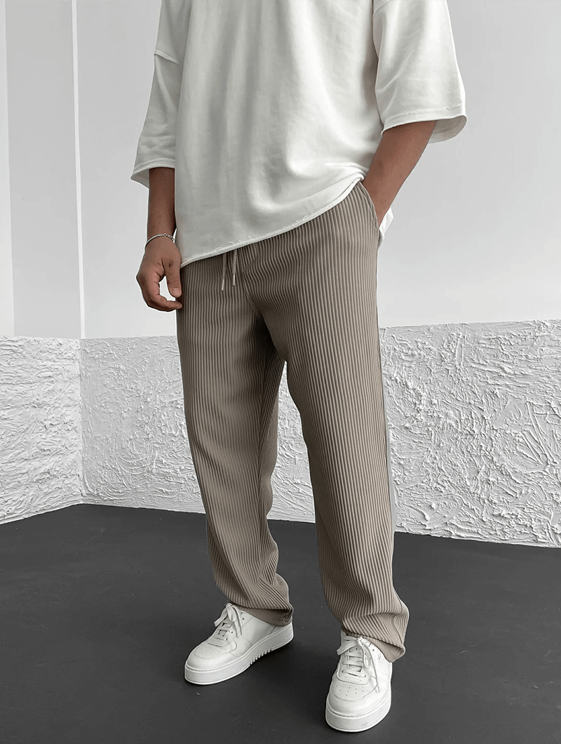 MASN | Ribbed Trousers