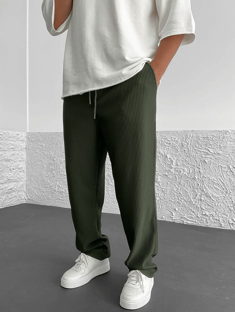 MASN | Ribbed Trousers