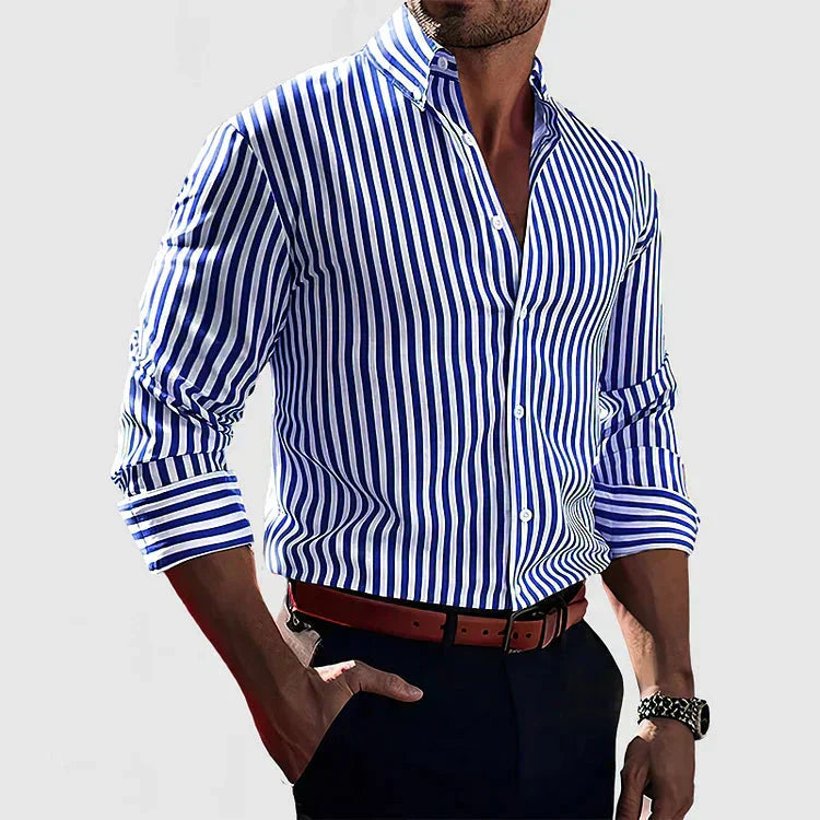 MASN | Elegant Stripped Shirt