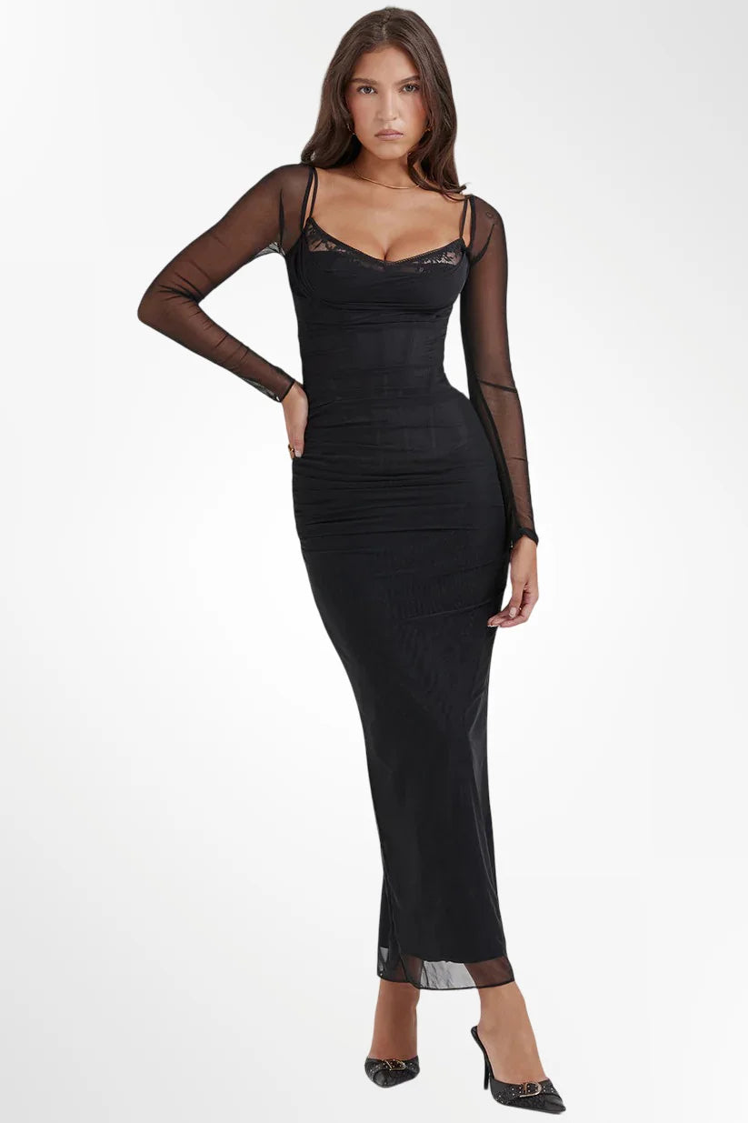 MASN | Long Glamour Dress